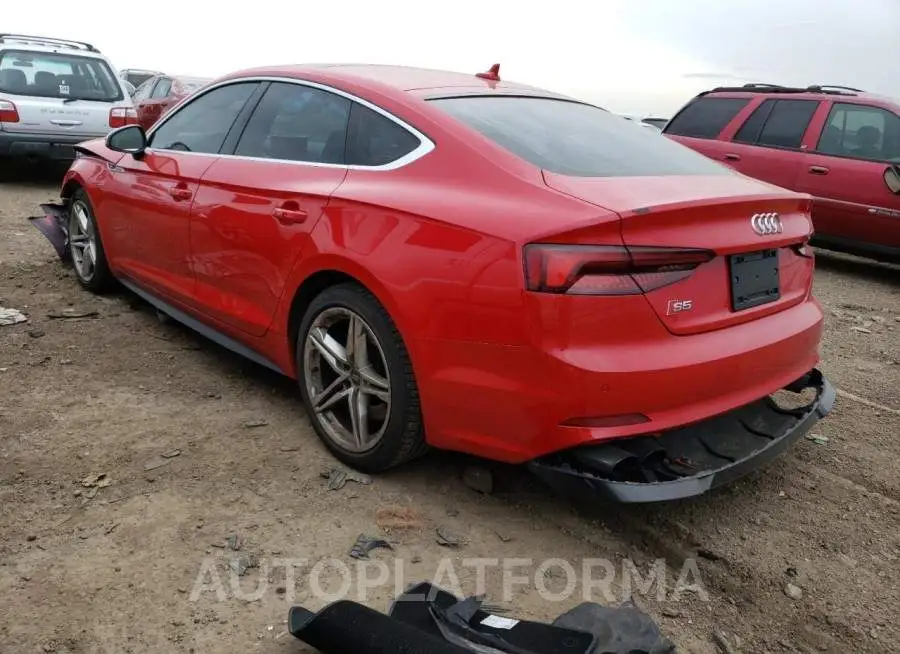 AUDI S5 PRESTIG 2018 vin WAUC4CF53JA068551 from auto auction Copart