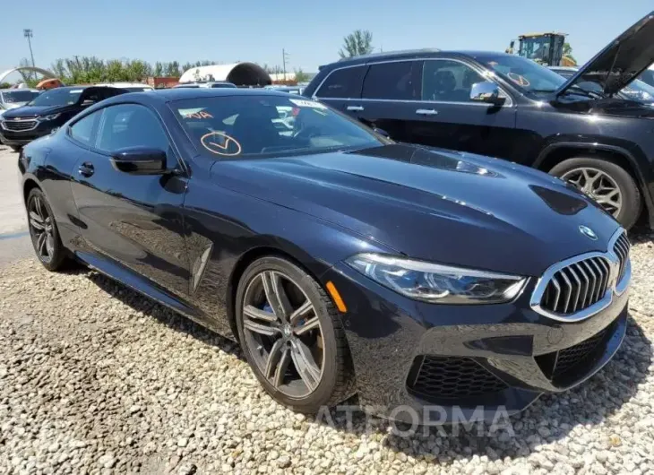 BMW 840I 2022 vin WBAAE2C07NCH14288 from auto auction Copart