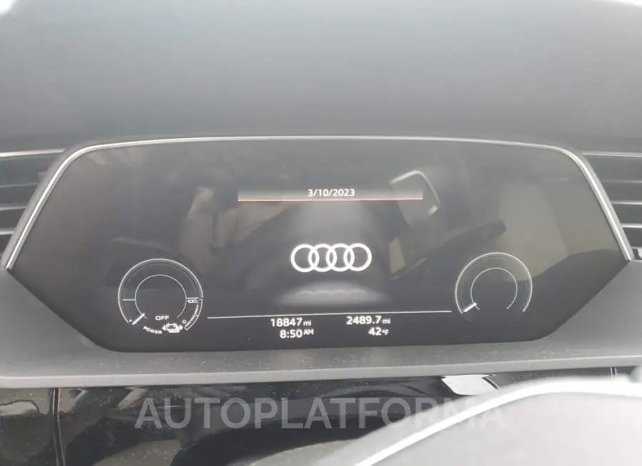 AUDI E-TRON PRE 2021 vin WA1VABGE9MB017772 from auto auction Copart