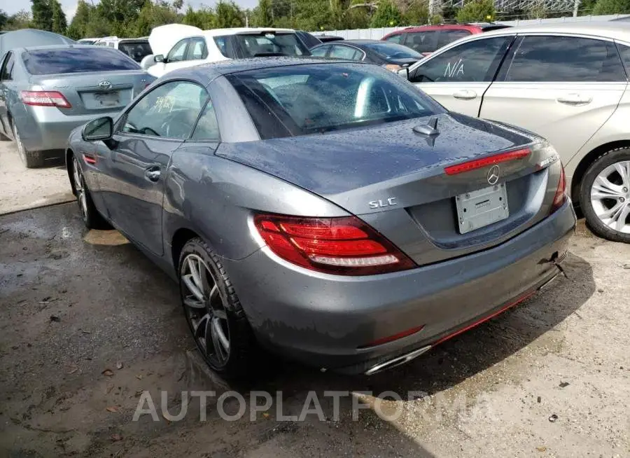 MERCEDES-BENZ SLC 300 2018 vin WDDPK3JA8JF147446 from auto auction Copart