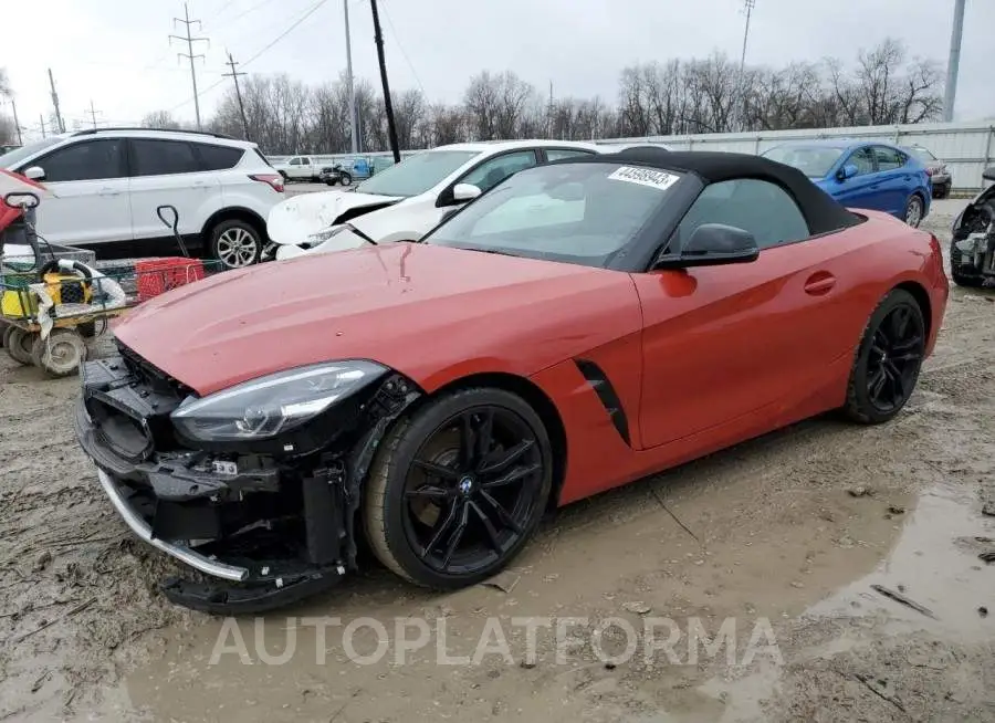 BMW Z4 SDRIVE3 2022 vin WBAHF3C0XNWX49629 from auto auction Copart