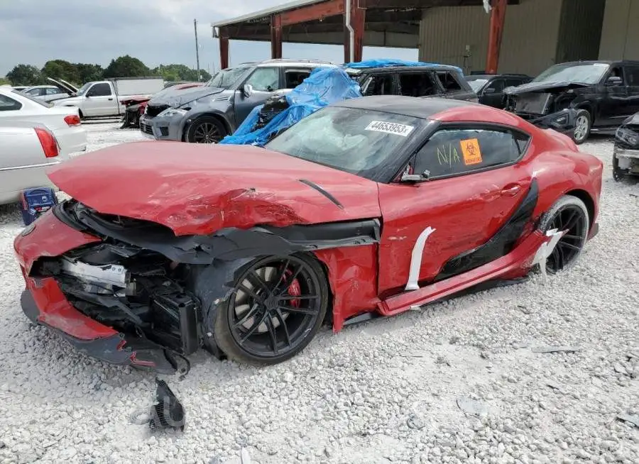 TOYOTA SUPRA BASE 2021 vin WZ1DB0C08MW043321 from auto auction Copart