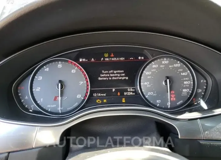 AUDI S7 PREMIUM 2017 vin WAUWFAFC9HN131701 from auto auction Copart