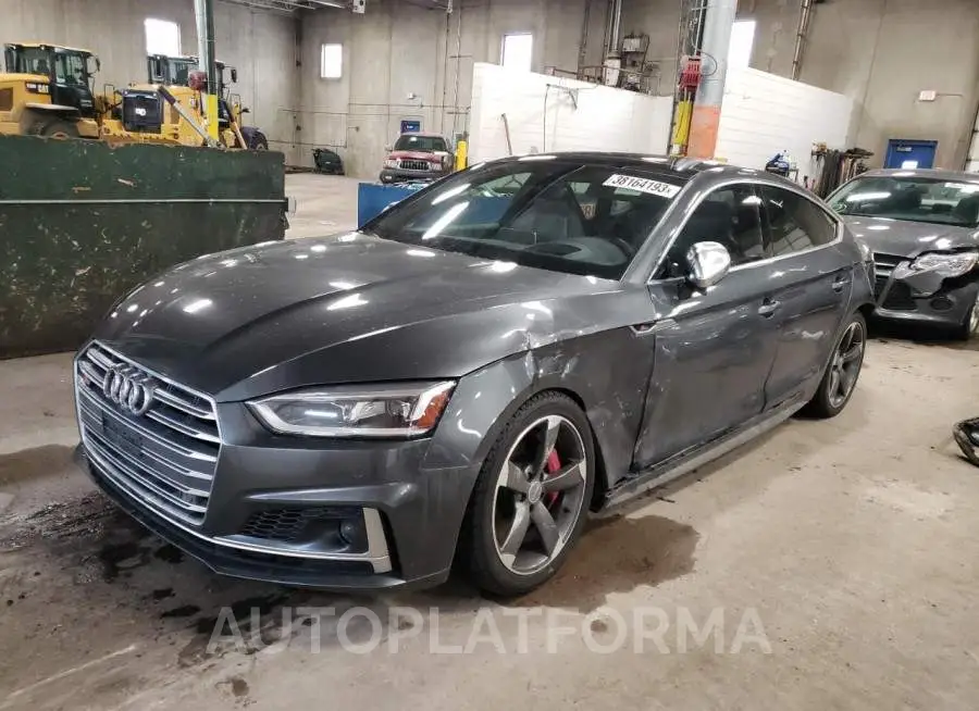 AUDI S5 PRESTIG 2018 vin WAUC4CF50JA032574 from auto auction Copart