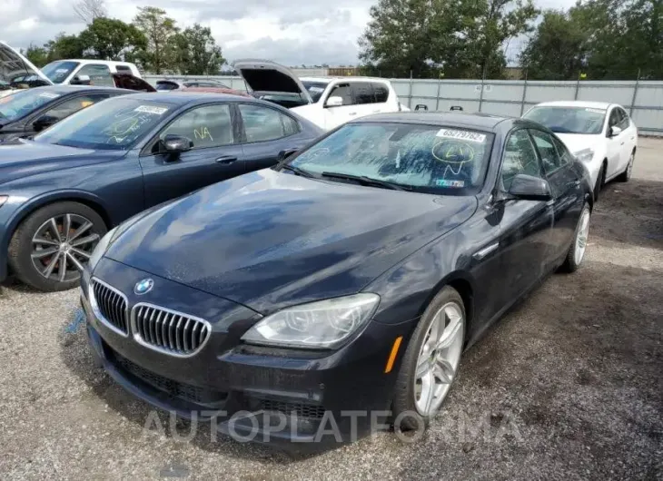 BMW 640 XI GRA 2015 vin WBA6B8C53FD453814 from auto auction Copart