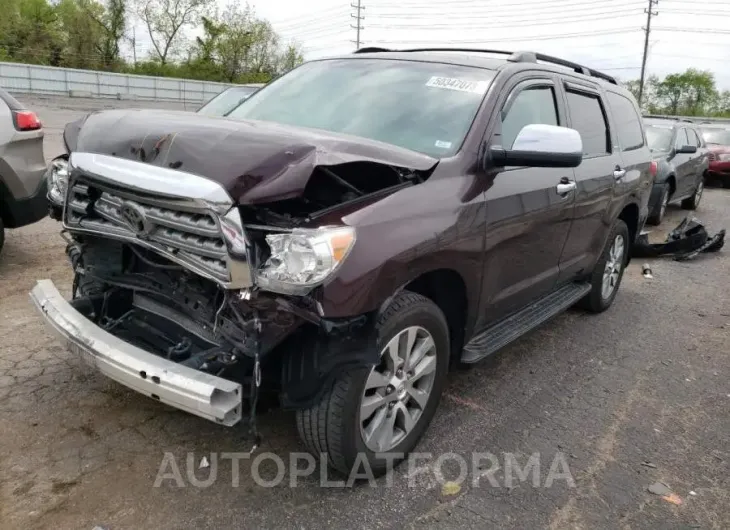 TOYOTA SEQUOIA LI 2016 vin 5TDJW5G18GS133398 from auto auction Copart