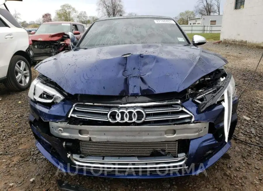 AUDI S5 PREMIUM 2018 vin WAUP4AF52JA002045 from auto auction Copart