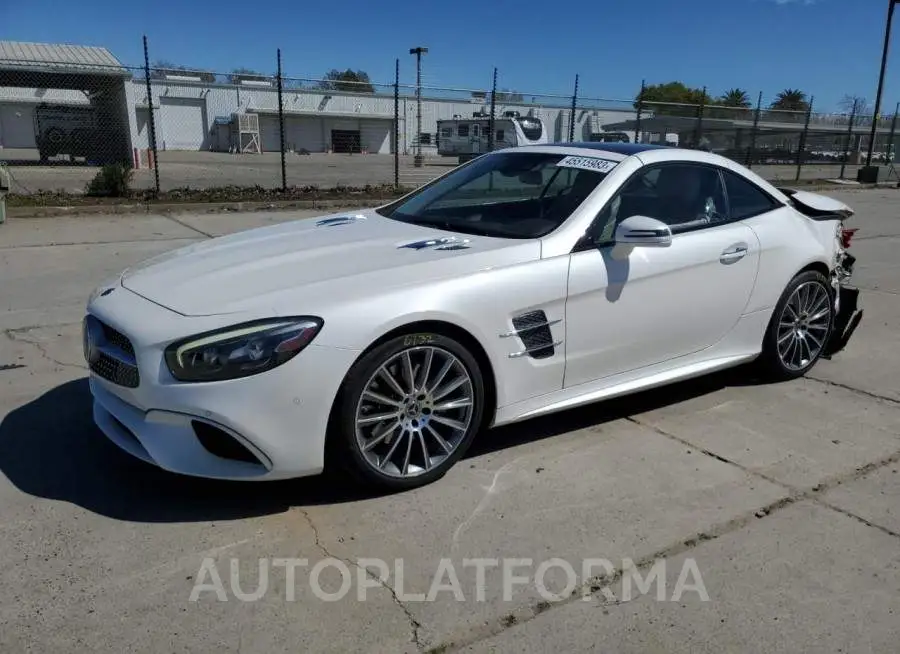 MERCEDES-BENZ SL 450 2018 vin WDDJK6GAXJF051736 from auto auction Copart