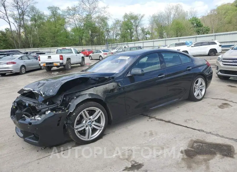 BMW 640 XI GRA 2015 vin WBA6B8C54FD453644 from auto auction Copart