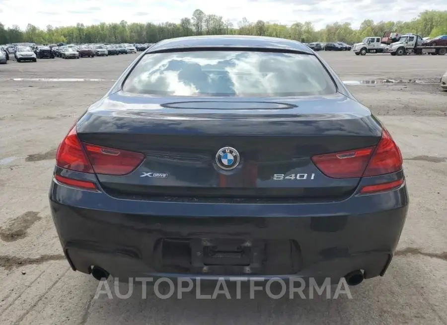 BMW 640 XI GRA 2015 vin WBA6B8C54FD453644 from auto auction Copart