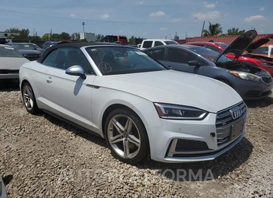 AUDI S5 PREMIUM 2018 vin WAUY4GF56JN019916 from auto auction Copart