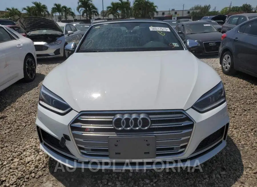 AUDI S5 PREMIUM 2018 vin WAUY4GF56JN019916 from auto auction Copart