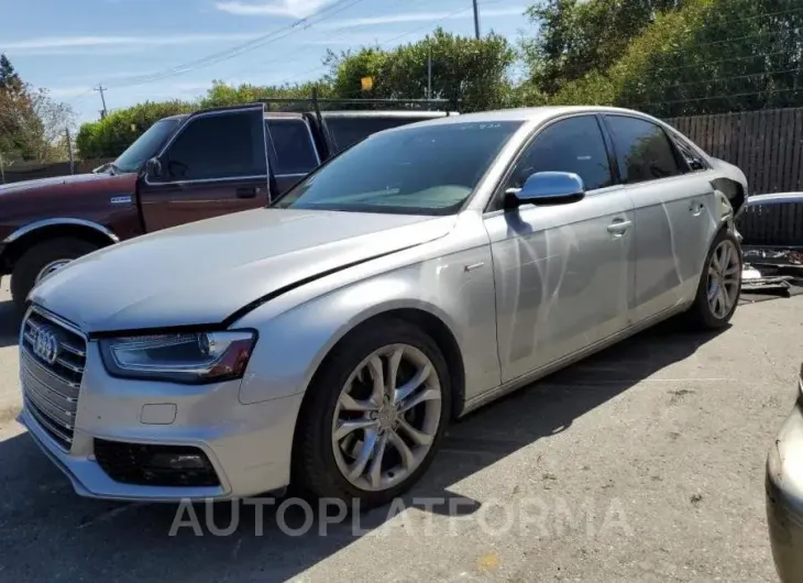 AUDI S4 PREMIUM 2015 vin WAUBGAFL3FA056218 from auto auction Copart