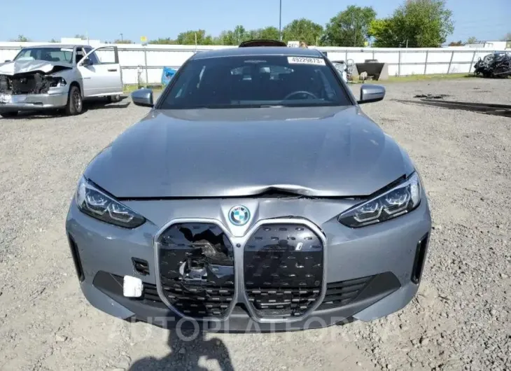 BMW I4 EDRIVE4 2022 vin WBY73AW07NFN08147 from auto auction Copart