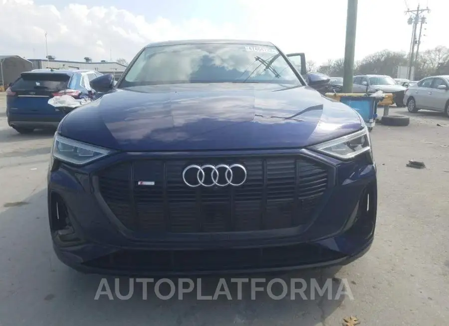 AUDI E-TRON SPO 2021 vin WA12AAGE6MB027589 from auto auction Copart