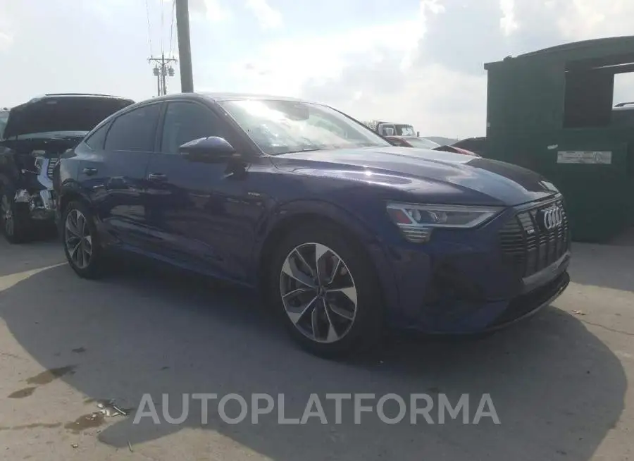 AUDI E-TRON SPO 2021 vin WA12AAGE6MB027589 from auto auction Copart