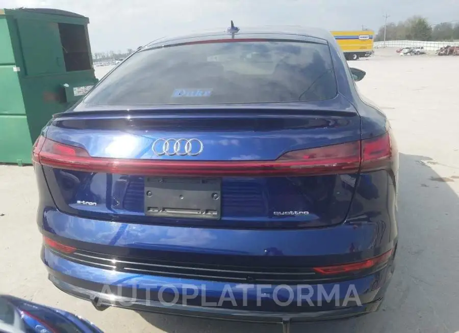 AUDI E-TRON SPO 2021 vin WA12AAGE6MB027589 from auto auction Copart