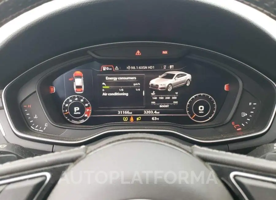 AUDI S5 PREMIUM 2019 vin WAUB4CF57KA021892 from auto auction Copart