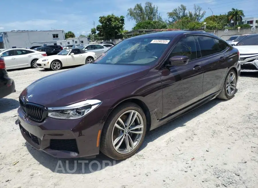 BMW 640 XIGT 2019 vin WBAJV6C56KBK08775 from auto auction Copart