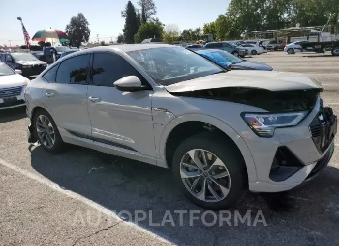 AUDI E-TRON SPO 2021 vin WA11AAGE3MB025827 from auto auction Copart