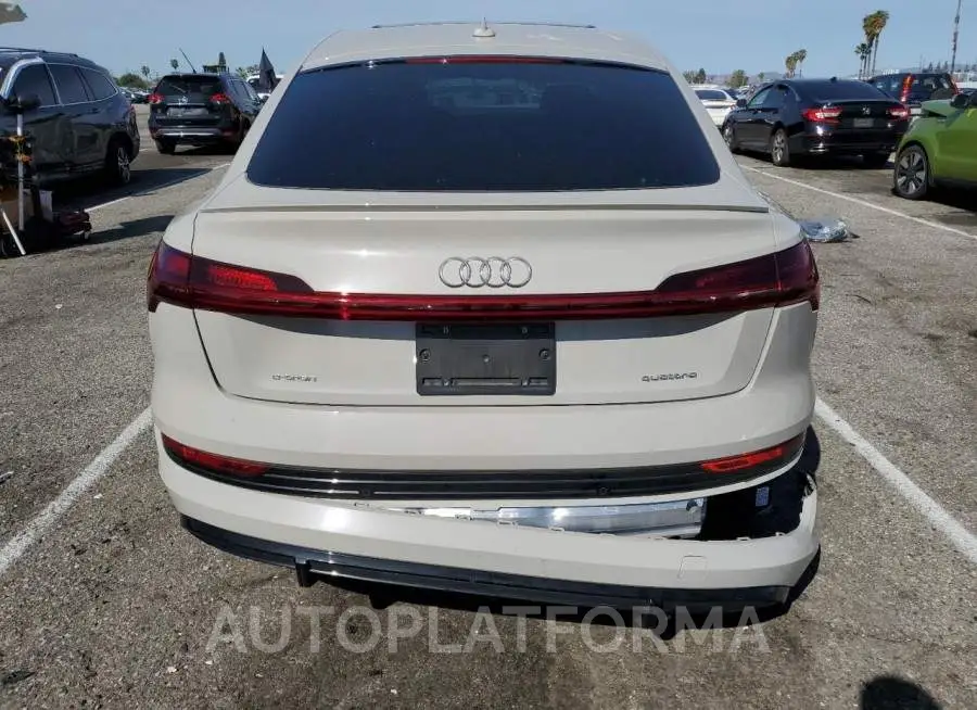 AUDI E-TRON SPO 2021 vin WA11AAGE3MB025827 from auto auction Copart