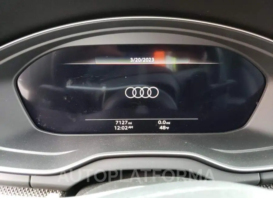 AUDI SQ5 SPORTB 2022 vin WA124AFY8N2041627 from auto auction Copart