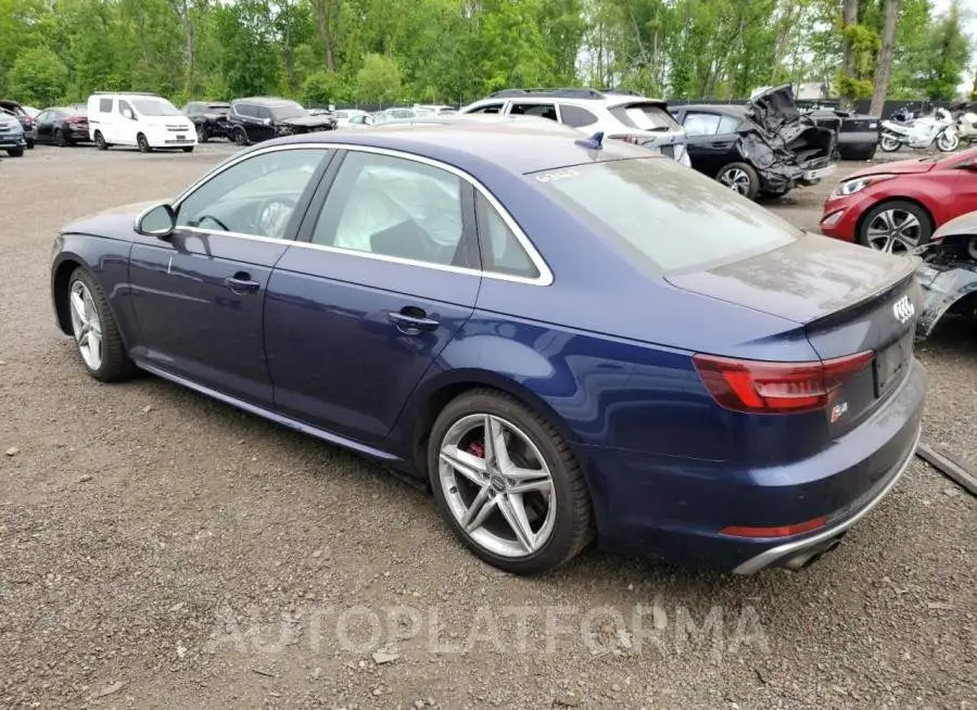 AUDI S4 PRESTIG 2019 vin WAUC4BF46KA037250 from auto auction Copart