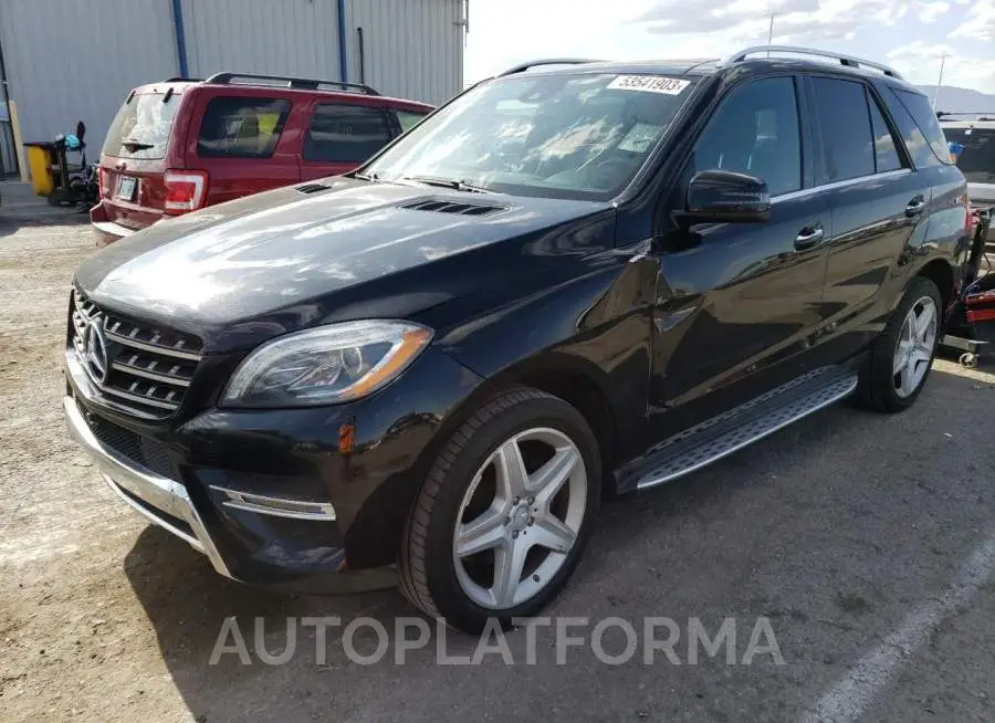 MERCEDES-BENZ ML 350 2015 vin 4JGDA5JB9FA500121 from auto auction Copart