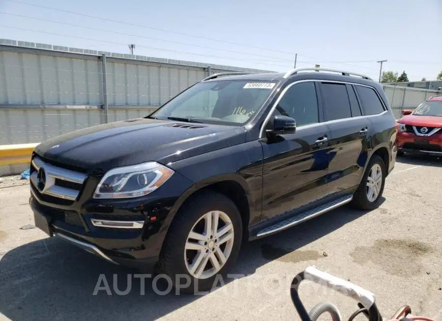 MERCEDES-BENZ GL 450 4MA 2015 vin 4JGDF6EE2FA494772 from auto auction Copart