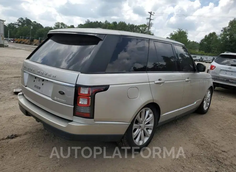 LAND ROVER RANGE ROVE 2015 vin SALGS2VF0FA218923 from auto auction Copart