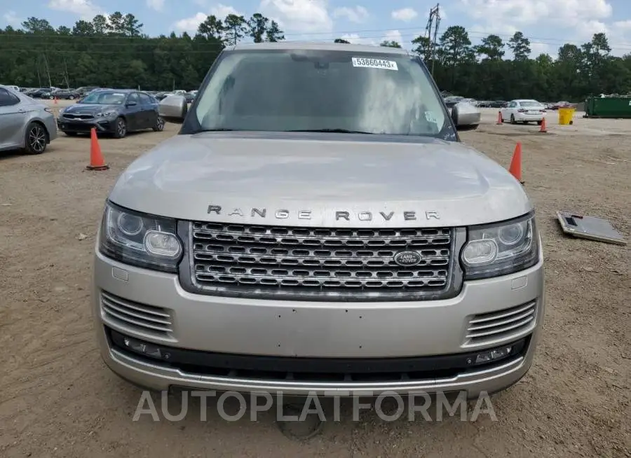 LAND ROVER RANGE ROVE 2015 vin SALGS2VF0FA218923 from auto auction Copart