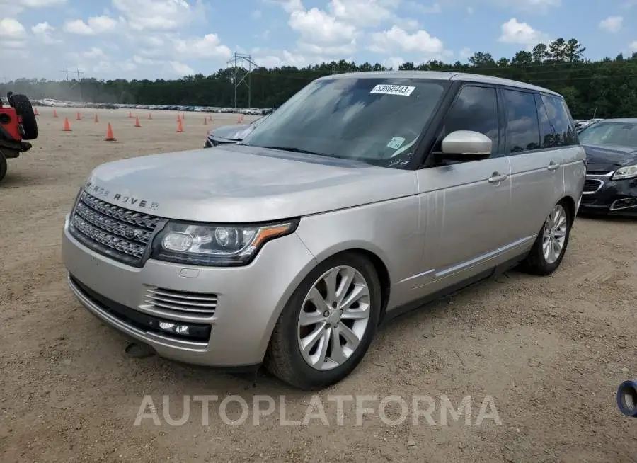 LAND ROVER RANGE ROVE 2015 vin SALGS2VF0FA218923 from auto auction Copart