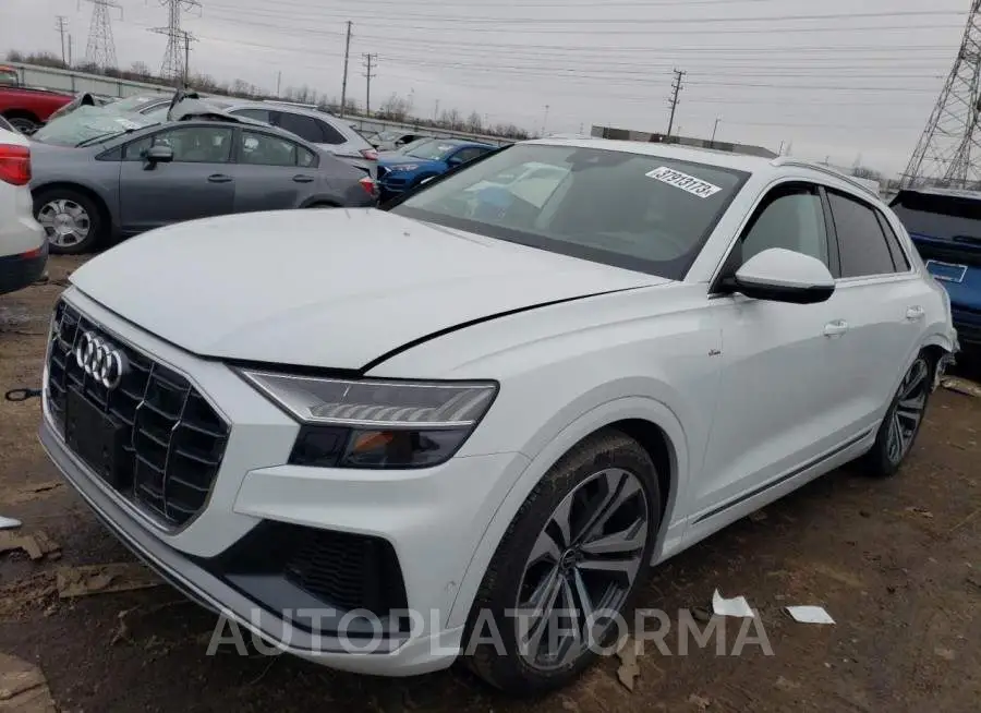 AUDI Q8 PRESTIG 2022 vin WA1FVBF17ND008582 from auto auction Copart