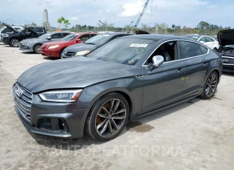 AUDI S5 PREMIUM 2018 vin WAUB4CF51JA045555 from auto auction Copart