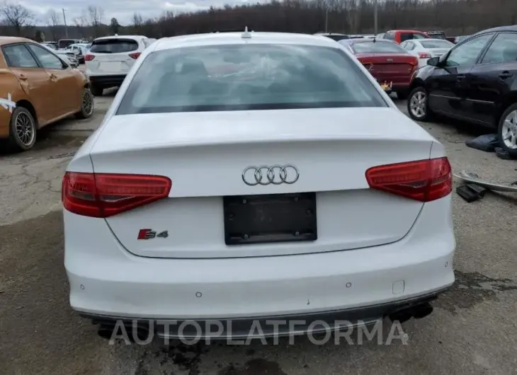 AUDI S4 PREMIUM 2015 vin WAUBGAFLXFA099017 from auto auction Copart