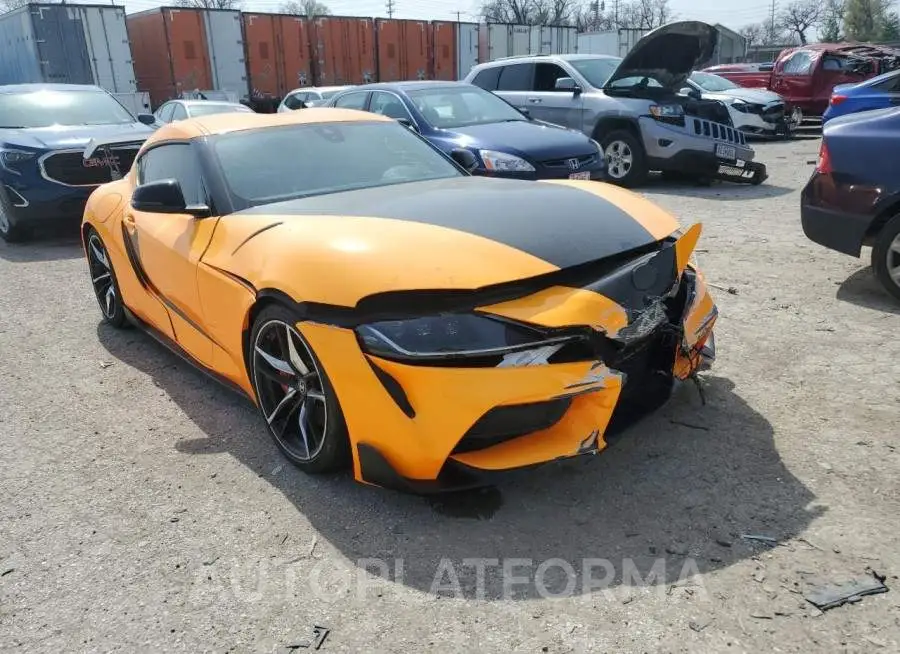 TOYOTA SUPRA BASE 2021 vin WZ1DB0C08MW038488 from auto auction Copart