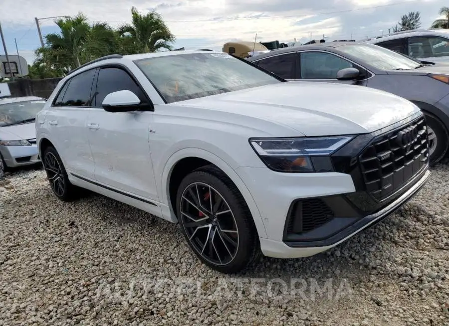 AUDI Q8 PREMIUM 2020 vin WA1EVAF14LD024726 from auto auction Copart