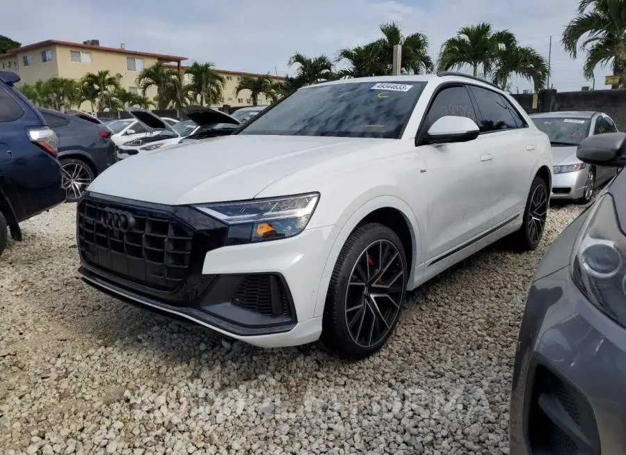 AUDI Q8 PREMIUM 2020 vin WA1EVAF14LD024726 from auto auction Copart