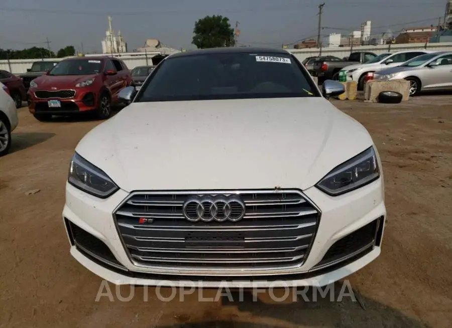 AUDI S5 PREMIUM 2018 vin WAUB4CF54JA126579 from auto auction Copart