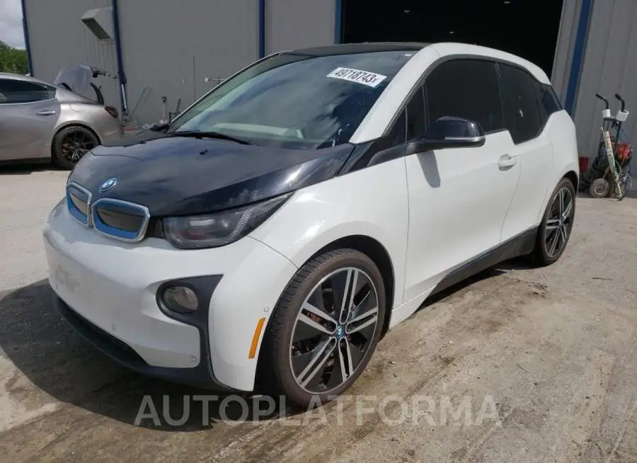 BMW I3 REX 2015 vin WBY1Z4C53FV500429 from auto auction Copart