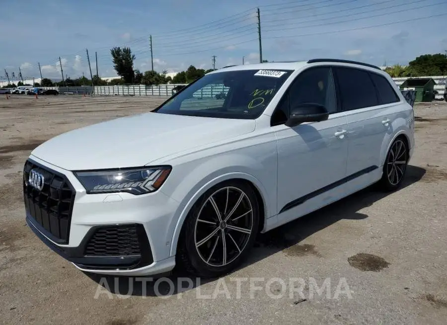 AUDI SQ7 PRESTI 2021 vin WA1VWBF79MD010846 from auto auction Copart