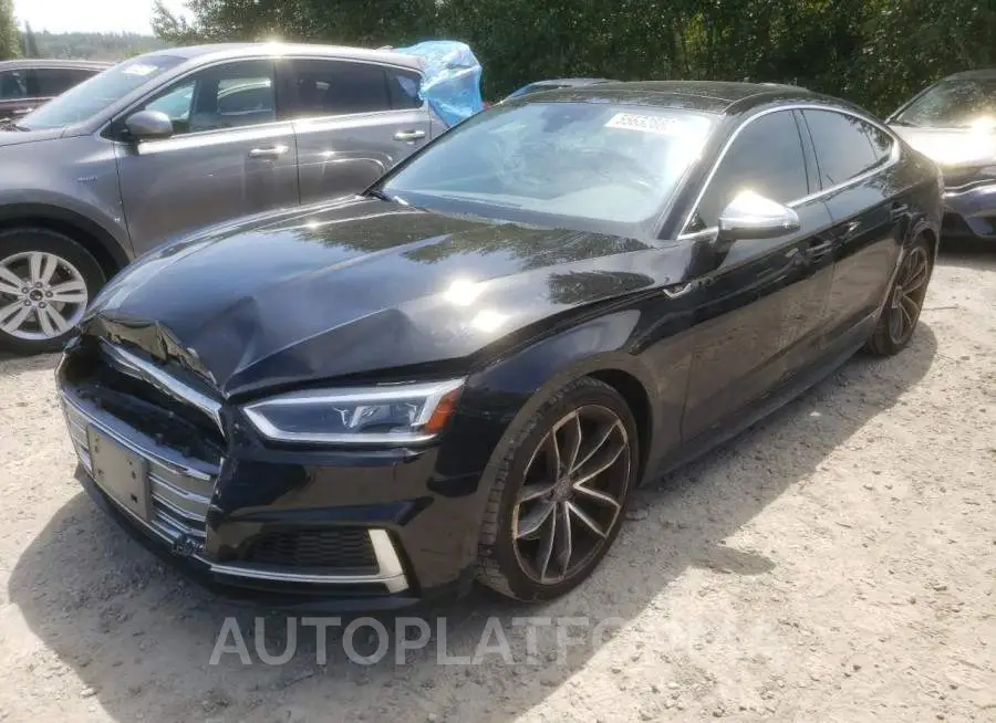 AUDI S5 PREMIUM 2018 vin WAUB4CF51JA102806 from auto auction Copart