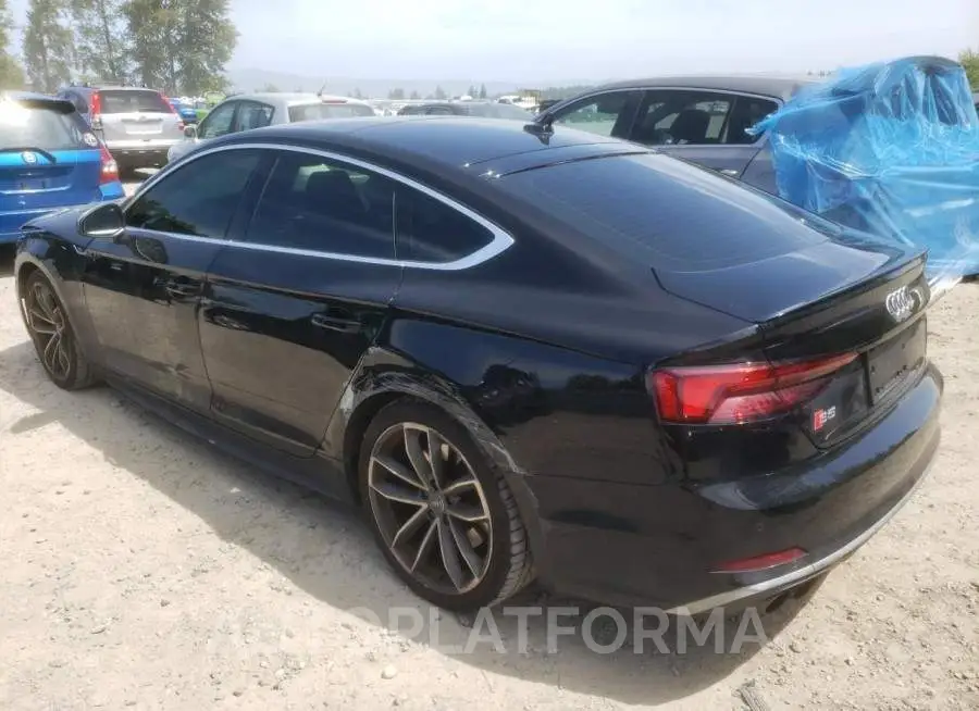 AUDI S5 PREMIUM 2018 vin WAUB4CF51JA102806 from auto auction Copart