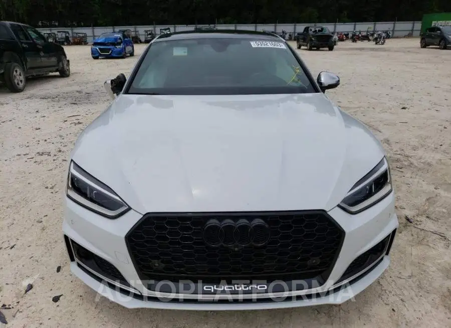 AUDI S5 PRESTIG 2018 vin WAUC4CF53JA085608 from auto auction Copart