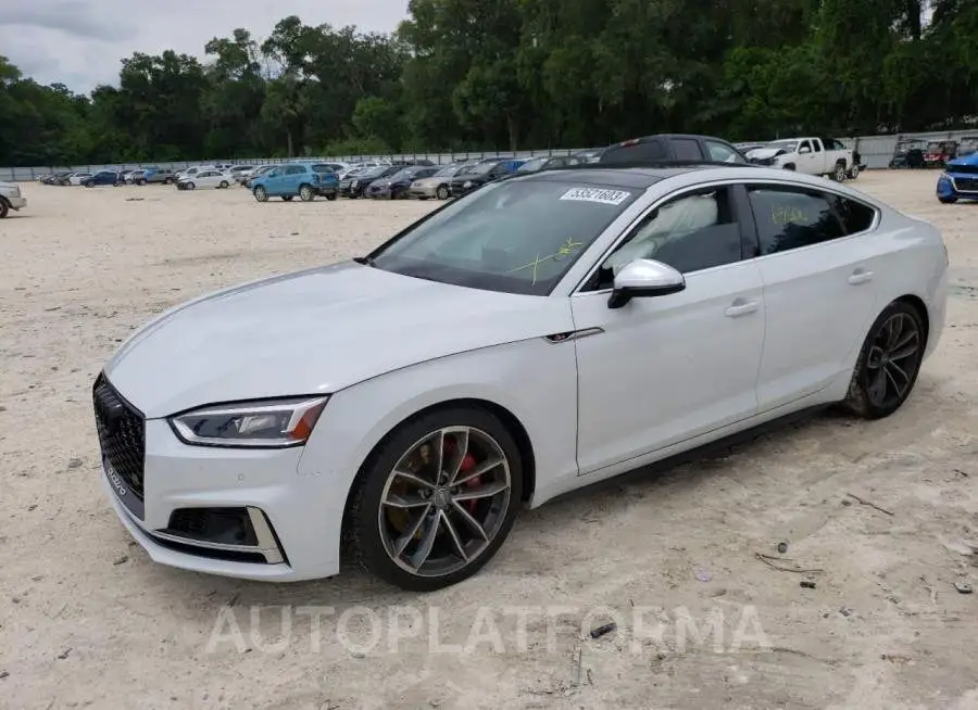 AUDI S5 PRESTIG 2018 vin WAUC4CF53JA085608 from auto auction Copart