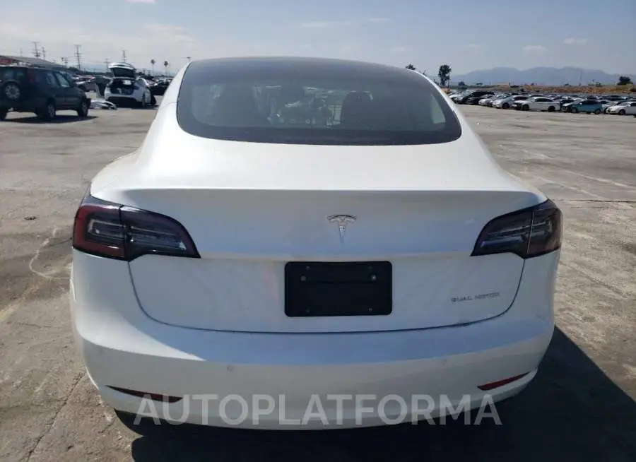 TESLA MODEL 3 2022 vin 5YJ3E1EB8NF137548 from auto auction Copart