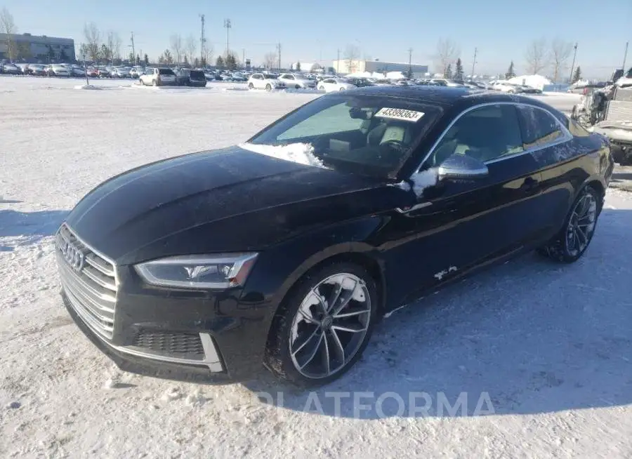 AUDI S5 PRESTIG 2018 vin WAUR4AF52JA004354 from auto auction Copart