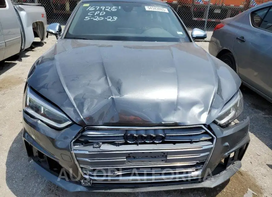 AUDI S5 PREMIUM 2019 vin WAUB4CF59KA095010 from auto auction Copart