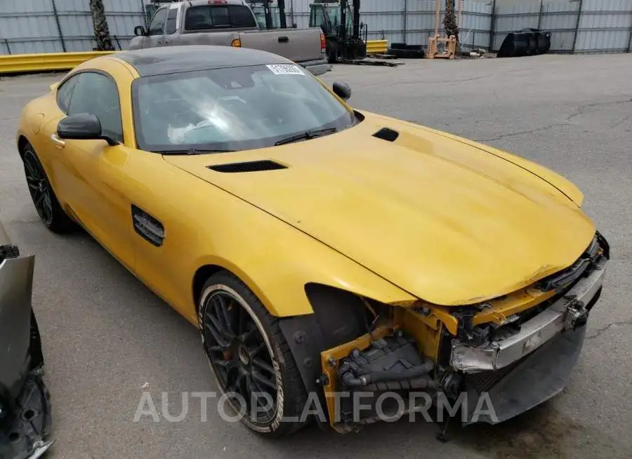 MERCEDES-BENZ AMG GT S 2017 vin WDDYJ7JA1HA010161 from auto auction Copart