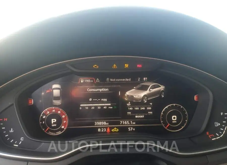 AUDI S4 PREMIUM 2019 vin WAUB4AF44KA117958 from auto auction Copart